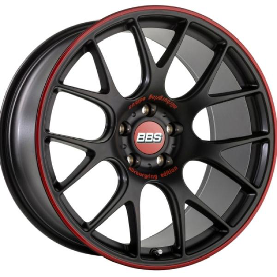 Bbs Ch-R Satin Black Red 8,5/18 5/112 ET38 B82