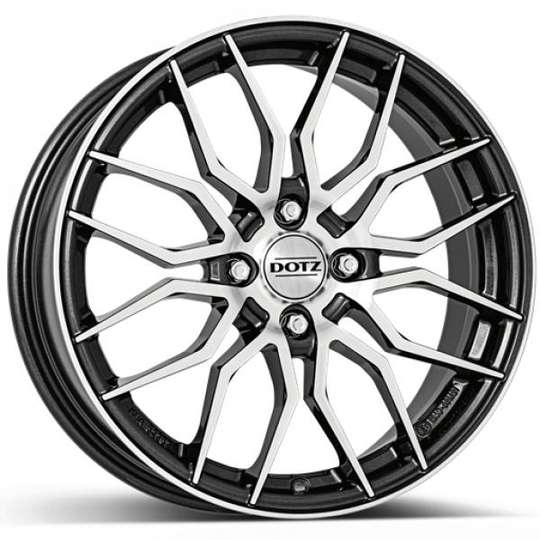 Dotz Limerock Dark 6,5/16 4/108 ET20 B65.1