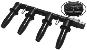 Tändspole, ALFA ROMEO,FIAT,OPEL,VAUXHALL, 010458316, 01208021, 10458316, 1104082, 1208021, 71739725, 71744369, 71779115, 95517924