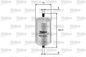 Bränslefilter, RENAULT ESPACE III, LAGUNA I, LAGUNA Grandtour I, SAFRANE II, 7700820376