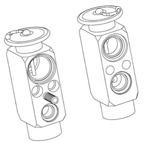 Expansionsventil, klimatanläggning, MERCEDES-BENZ, 000 267 06 94 S3, 000 267 06 94, 0008304084, 1408300484, 410-15-171, A1408300484, K41