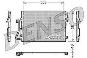 Kondensor, klimatanläggning, DACIA LOGAN, LOGAN EXPRESS, LOGAN MCV, LOGAN Pick-up, SANDERO, 6001550660, 8200090213, 8200241088, 82005139