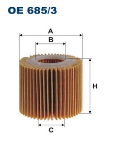 Oljefilter, DAIHATSU,SUBARU,TOYOTA, 04152-40060, 04152-YZZA7