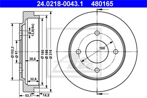 Bromstrumma, Bakaxel, NISSAN MICRA II, 43206-5F012, 43206-5F014