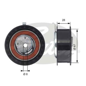 Spännrulle, kamrem, SEAT,SKODA,VW, 028109243D, 028109243G