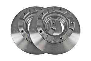 Bromsskiva, Bakaxel, FORD, 1 387 152, 1371421, 2 256 895, 6C11 2A097 AB, 6C112A315BA, 6C112A315BB