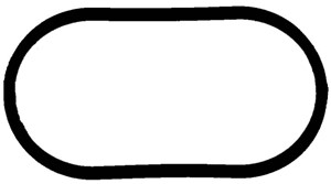 Packning, insug , grenrörshus, Upptill, FORD MAVERICK, MAZDA TRIBUTE, 4 097 111, AJ03-13-135, YL8E 9H486 AA