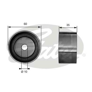 Styrrulle, kamrem, HYUNDAI,KIA, 24450-37100, 24450-37120, 2484037110, 2484037120