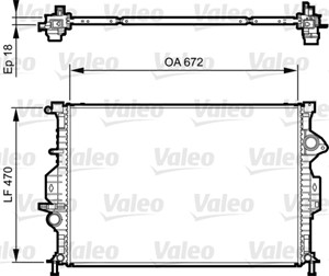 Kylare, motorkylning, FORD,VOLVO, 1377542, 1493773, 1762395, 1786804, 1786806, 31338765, 6G918005DD, 6G918005GB, CV618005EA