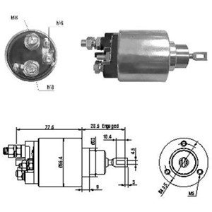 Magnetswitch, startmotor, IVECO,RENAULT TRUCKS, 1516689R*, 2994100*, 2995990*, 42498717*, 42535273, 42562669, 500307724*, 504086888*, 50