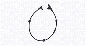 ABS-givare, Sensor, hjulvarvtal, Bakaxel, båda sidor, FORD ECOSPORT, FIESTA VI, FIESTA Van VI, KA+ III, 1514205, 1525681, 1525881, 17611