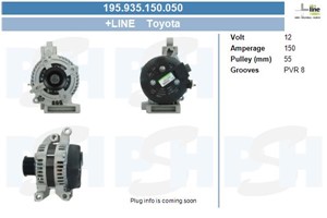 Generator, LEXUS GX, LX, TOYOTA LAND CRUISER 200, 2706038090, 2706038110