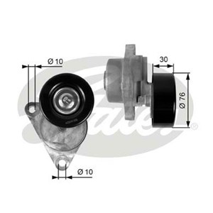 Remsträckare, flerspårsrem, CHEVROLET AVEO / KALOS Halvkombi, AVEO / KALOS Sedan, OPTRA, DAEWOO NUBIRA Wagon, 25184786, 96183115, 963499