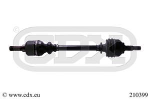 Drivaxel, framaxel vänster, CITROËN C5 I, C5 II, C5 Break II