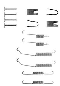 Tillbehörssats, bromsbackar, Bakaxel, MERCEDES-BENZ A-KLASS [W168], 004 077 30 00, 168 421 00 90, 40773000, A 004 077 30 00, A 168 421 0