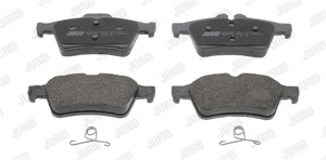 Bromsbeläggsats, Bakaxel, CADILLAC,CITROËN,DAIMLER,FORD,JAGUAR,MAZDA,OPEL,PONTIAC,RENAULT,SAAB,TOYOTA,VAUXHALL,VOLVO, 1233679, 12799240,
