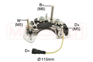Likriktare, generator, NISSAN PRIMERA, PRIMERA Hatchback, 82 00 043 152, 8200043152