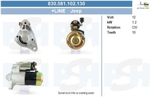 Startmotor, JEEP GRAND CHEROKEE II, 56041207A, 56041207AC, 56041207AD, 56041207B, M000T91181, M000T91181ZC, M000T91182, M0T91181, M0T911