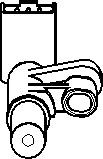 Varvtalssensor, motorhantering, CITROËN,FIAT,LANCIA,PEUGEOT, 1920 8W, 9629139880