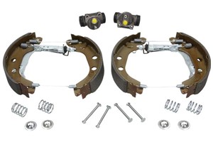 Bromsbackar, sats, Bakaxel, NISSAN KUBISTAR Skåp, RENAULT KANGOO, KANGOO Express, 4406000QAJ, 7701205520, 7701207641, 7701208062