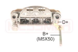 Likriktare, generator, MITSUBISHI, A005T15584, A005T15684, A005T15784, A005T15884, A005T16084, A005T16384, A005T20484, A005T21684, A005T