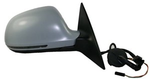Sidospegel, Vänster, AUDI A6 C6, A6 C6 Avant, 4F0857535AF, 4F1857409AJ, 4F1857409AJ01C, 8K0949101, 8K0949101A, 8T0857527D, 8T0857527DGRU