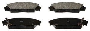 Bromsbeläggsats, Framaxel, HONDA ACCORD IV, CIVIC Fastback VI, CIVIC Hatchback IV, CIVIC Sedan IV, CIVIC Shuttle II, CRX II, PRELUDE III