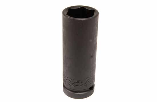 Krafthylsa 1/2" 21mm HD lång