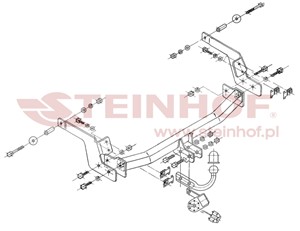 Dragkrok, Standard, RENAULT LAGUNA II