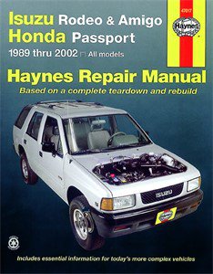 Haynes Reparationshandbok, Isuzu Rodeo, Amigo, Universal
