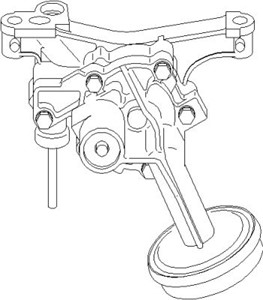 Oljepump, BMW 3 [E30], 3 Cabriolet [E30], 1141 1 267 198, 1141 1 267 383, 1141 1 274 491, 1141 1 286 493
