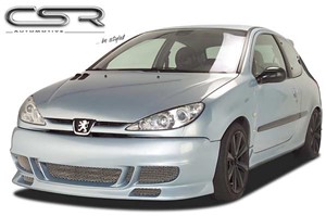 Stötfångare, Fram, PEUGEOT 206 CC, 206 Halvkombi, 206 SW