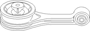 Motorkudde, FORD FIESTA IV, FIESTA Skåp/stor limousine, PUMA, 1 093 187, XS616P082AA
