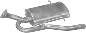 Bakre ljuddämpare, MITSUBISHI SPACE RUNNER, SPACE WAGON, MB 687773, MB 845420, MB 845422, MB 890304