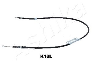 Vajer, parkeringsbroms, Vänster bak, KIA CLARUS, 0K9B244420