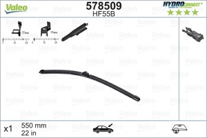 Torkarblad, Bak, Förarsida, Passagerarsida, CITROËN,FORD,MERCEDES-BENZ,OPEL,VAUXHALL, 1462914, 16 115 875 80, 1611587580, 642338, 6423-3