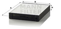 Kupefilter, HYUNDAI HIGHWAY VAN, SANTA FÉ I, SONATA IV, TRAJET, XG, XG Sedan, KIA MAGENTIS, SORENTO I, 97619-38000, 97619-38100, 97619-3