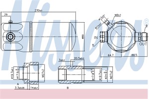Torkfilter, VOLVO 940, 940 II, 940 Kombi, 940 Kombi II, 6847508