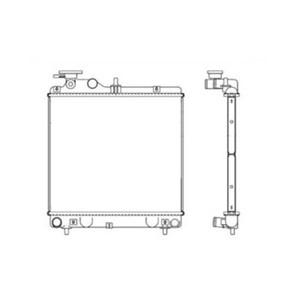 Kylare, motorkylning, HYUNDAI ATOS, 2531002000, 2531002050, 2531002100, 2531005000