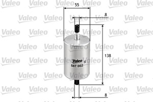 Bränslefilter, DACIA,LEXUS,NISSAN,OPEL,RENAULT, 1640000QAA, 16400-00QAA, 4408101, 6001546326, 7700845961, 7700845973, 7701068107, 911598
