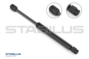 Gasfjäder, baklucka, Tvåsidig, VW AMAROK, AMAROK Flak/chassi, STRT0017