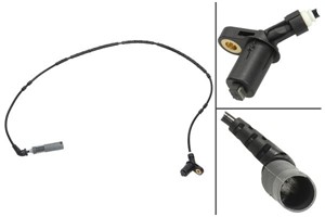 ABS-givare, Sensor, hjulvarvtal, Bakaxel, båda sidor, BMW 3 [E46], 3 Cabriolet [E46], 3 Coupé [E46], 3 Touring [E46], 1 166 126, 34 52 1