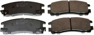Bromsbeläggsats, Bakaxel, CHRYSLER,MITSUBISHI, 0000KMR129579, MB407659, MB534653, MB699056, MB857335, MB857336, MB895303, MB928067, MB95