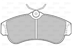 Bromsbeläggsats, Framaxel, NISSAN ALMERA II, ALMERA Hatchback II, PRIMERA, PRIMERA Hatchback, 410602F025, 41060-2F025, 410602F026, 41060
