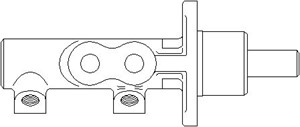 Huvudbromscylinder, AUDI A6 C4, A6 C4 Avant, 4A0 611 021E