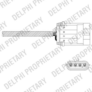 Lambdasond, OPEL ASTRA F, ASTRA F Halvkombi, ASTRA F Kombi, CALIBRA A, VECTRA A, VECTRA A Halvkombi, 855313, 90411959