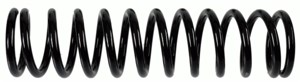 Spiralfjäder, Bakaxel, AUDI CABRIOLET B3, COUPE B3, 893 511 115 AB