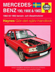 Haynes Reparationshandbok, Mercedes-Benz 190, 190E & 190D, Universal