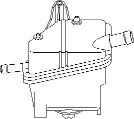 Utjämningskärl, hydraulolja servostyrning