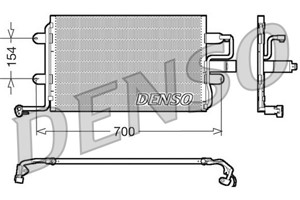 Kondensor, klimatanläggning, AUDI,SEAT,SKODA,SUBARU,VW, 1J08200411B, 1J0820411B, 1J0820411N, 1J0820413A, 1J0820413B, 1J0820413D, 1J08204